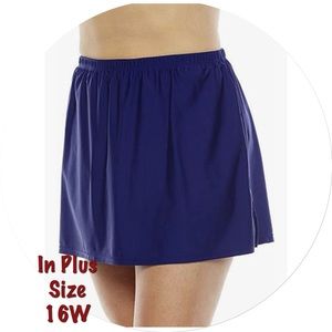 Croft & Barrow Tummy Slimmer Skirted Swim Bottom